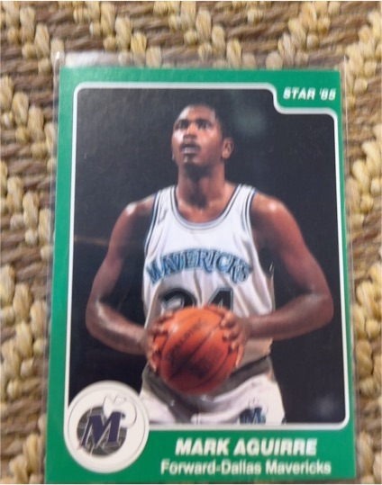 1984-85 Star #250 Mark Aguirre — front