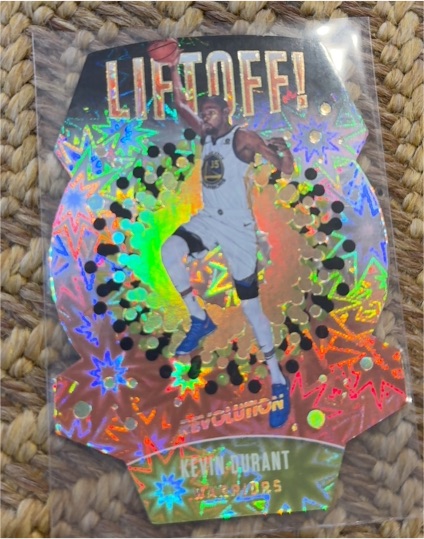 2017-18 Panini Revolution #7 Kevin Durant Liftoff! — front