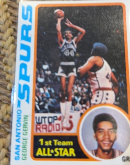1978-79 Topps #20 George Gervin — front