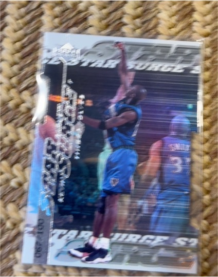 1999-00 Upper Deck Star Surge Level 1 #S2 Kevin Garnett — front