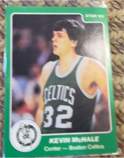 1984-85 Star #9 Kevin McHale — front