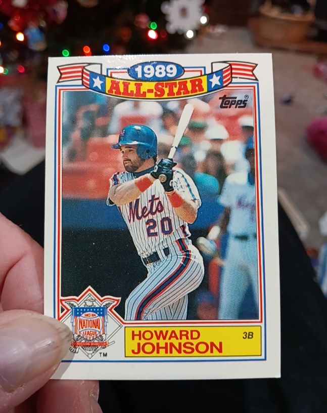 1990 Topps 1989 All-Star #4 Howard Johnson — front