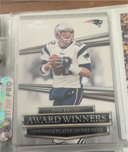 2008 Playoff Prestige #AW-2 Tom Brady — front