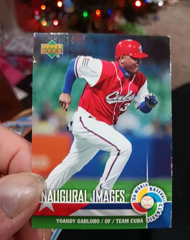 2006 Upper Deck Inaugural Images #II3 Yoandy Garlobo — front