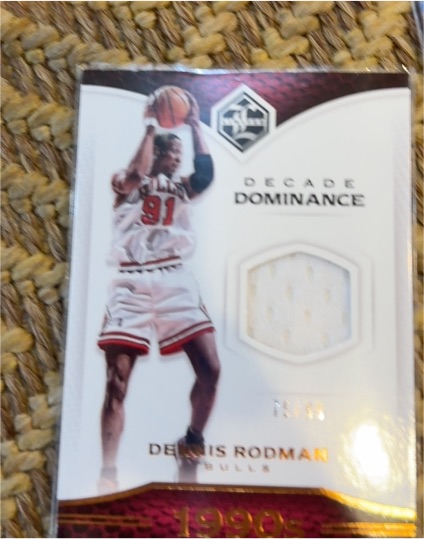 2016-17 Panini Limited Decade Dominance Dennis Rodman — front