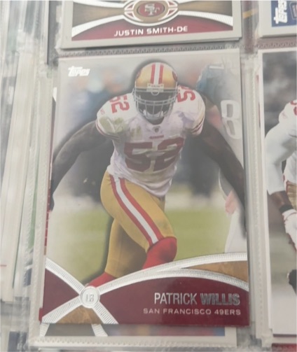 2012 Topps #138 Patrick Willis — front