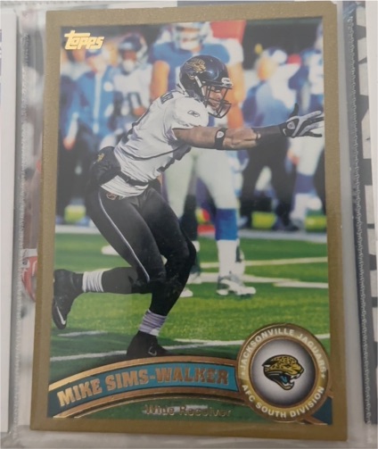 2011 Topps #332 Mike Sims-Walker — front