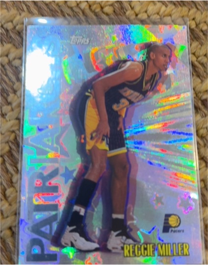 1999 Topps Patriarchs #P12 Reggie Miller — front