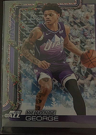 2025-26 Topps Holiday #H103 Keyonte George — front