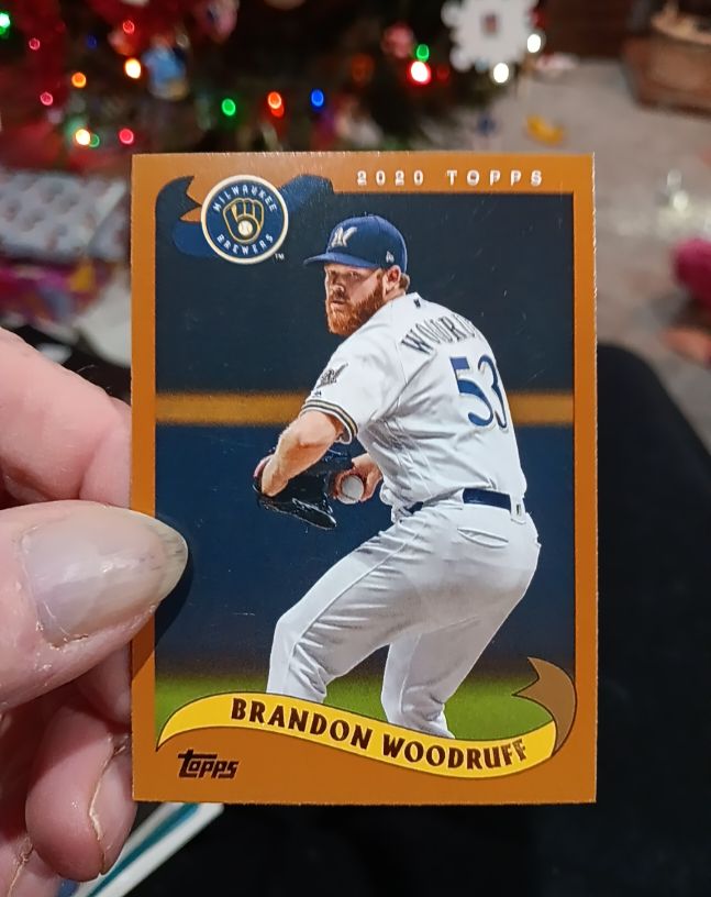 2020 Topps Archives #282 Brandon Woodruff Milwaukee Brewers — front