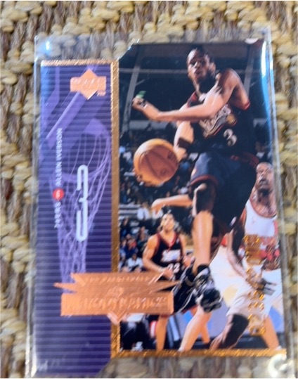 1998-99 Upper Deck AeroDynamics #A3 Anfernee Hardaway — front