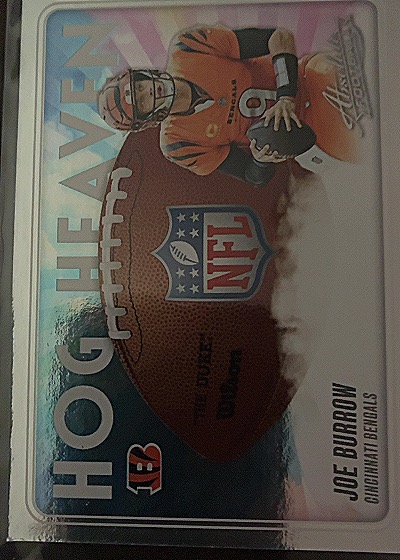 2025 Panini Absolute Hog Heaven #HH-JBW Joe Burrow — front