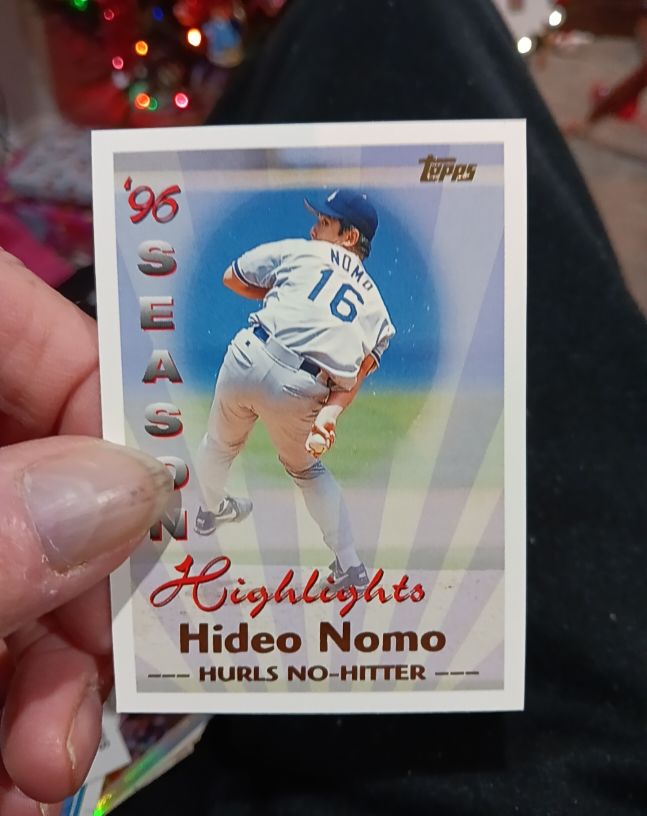 1997 Topps #464 Season Highlights Hideo Nomo — front