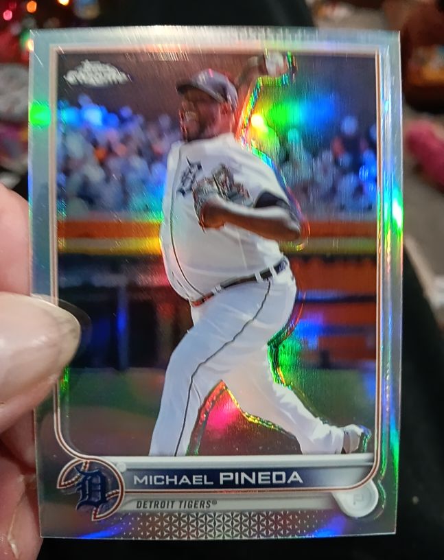 2022 Topps Chrome Update #USC45 Michael Pineda — front