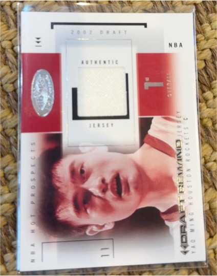 2002 Hoops Hot Prospects Draft Rewind #1 Yao Ming — front