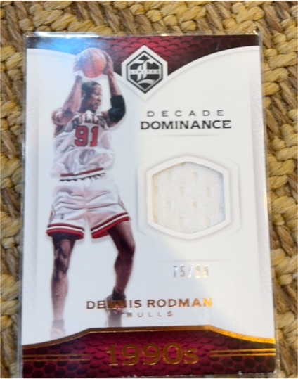 2016-17 Panini Limited Decade Dominance #91 Dennis Rodman — front