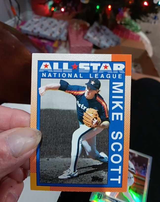 1990 Topps #405 Mike Scott — front