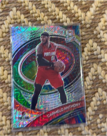 2020 Panini Select #7 Carmelo Anthony — front