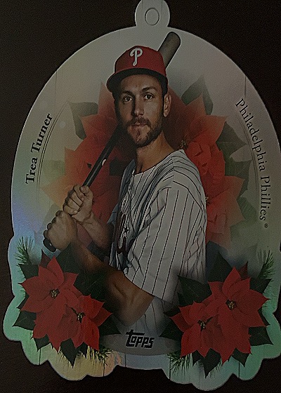 2025 Topps Holiday #OO-20 Trea Turner — front