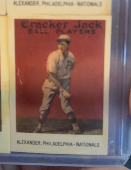 1993 Borden Cracker Jack #37 Alexander Philadelphia Nationals — front