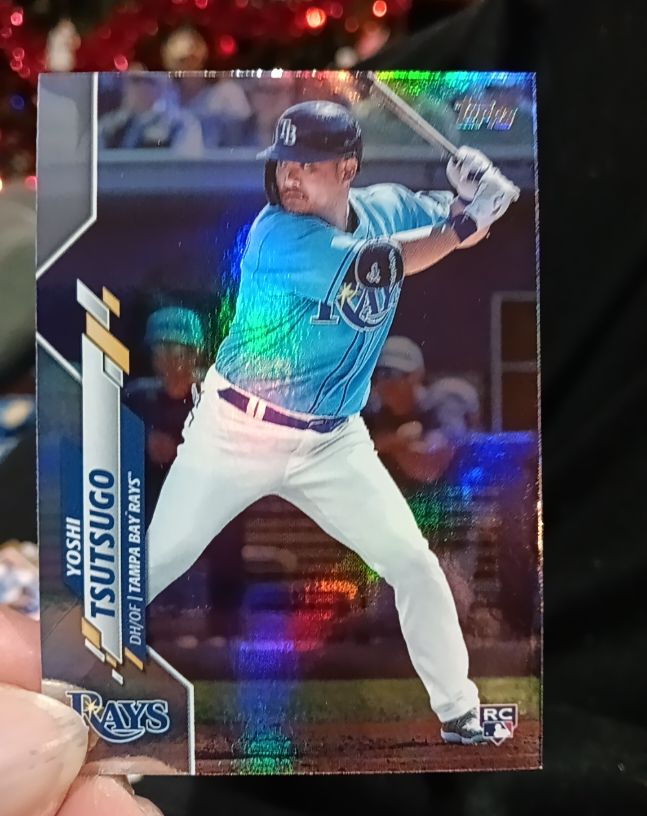 2020 Topps Update Series #U-65 Yoshi Tsutsugo — front