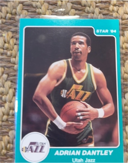 1983-84 Star #133 Adrian Dantley — front