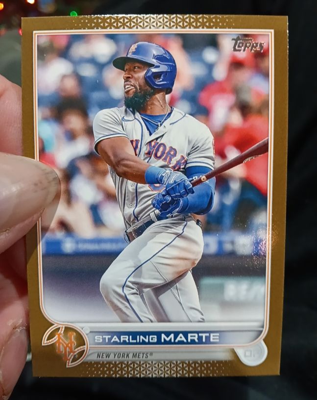 2022 Topps Update #US214 Starling Marte — front