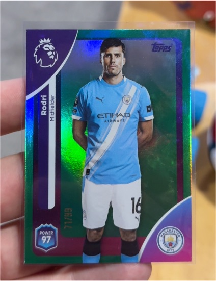 2025-26 Topps Premier League #188 Rodri — front