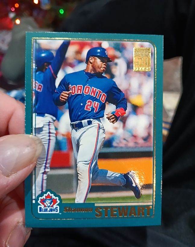 2001 Topps #49 Shannon Stewart — front