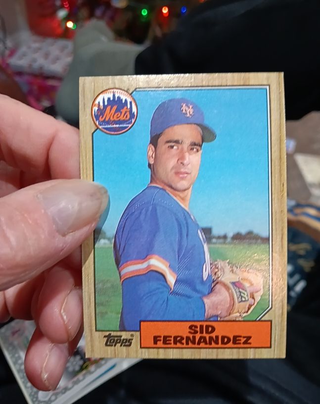1987 Topps #570 Sid Fernandez — front