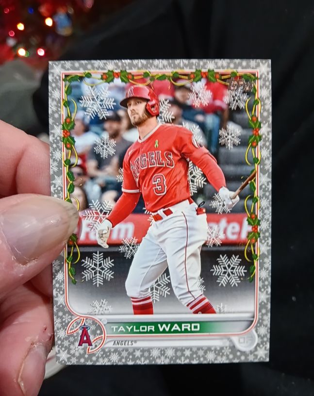 2022 Topps Holiday #HW160 Taylor Ward — front