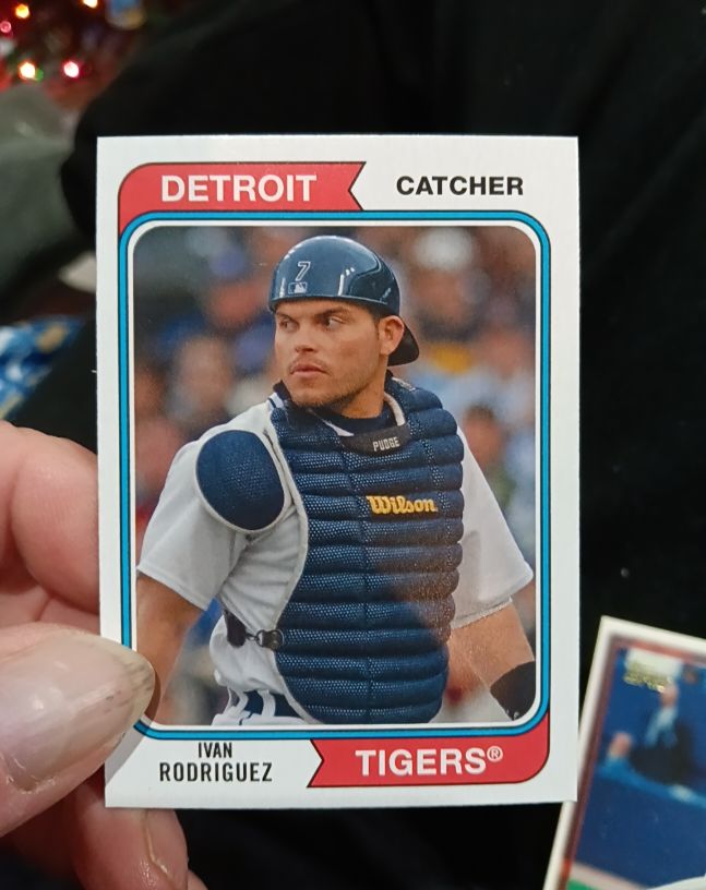 2020 Topps Archives #189 Ivan Rodriguez Detroit Tigers — front