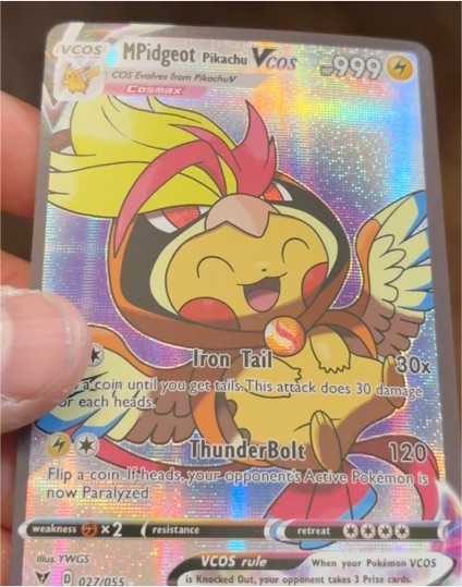 MPidgeot Pikachu VCOS #027/055 — front