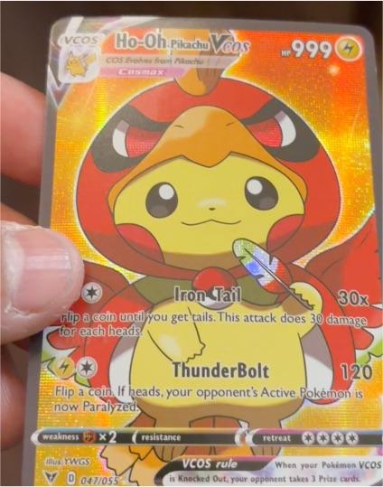 2023 Vcos Ho-Oh Pikachu #047/055 — front