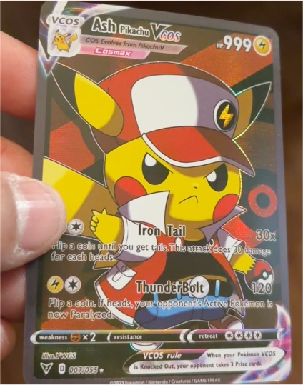 2023 Pokémon #007 Ash Pikachu VCOS Cosplay — front