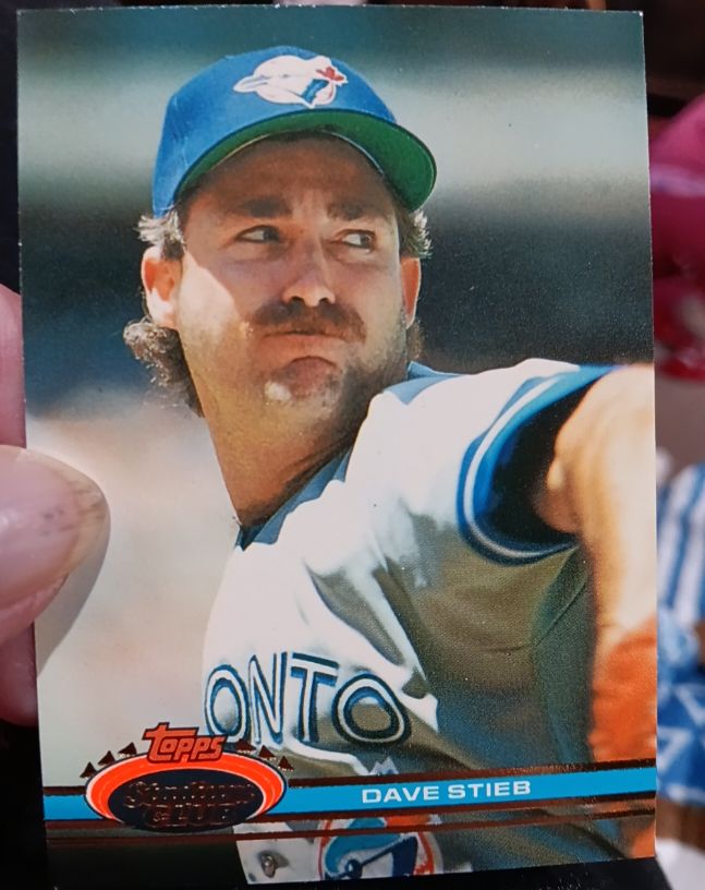 1991 Topps Stadium Club #62 Dave Stieb — front