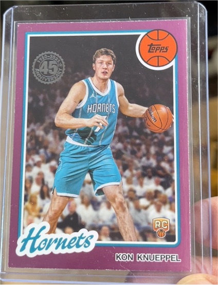 2025-26 Topps #80BK-53 Kon Knueppel 1980-81 Topps Basketball — front