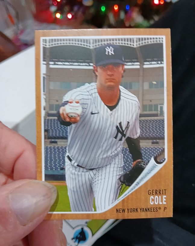 2021 Topps Archives #54 Gerrit Cole — front