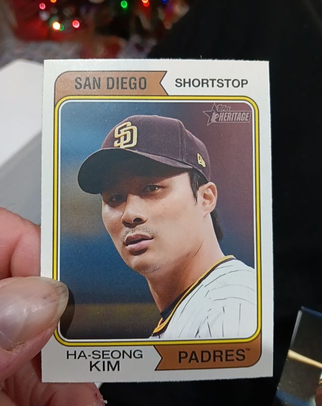 2023 Topps Heritage #346 Ha-Seong Kim — front