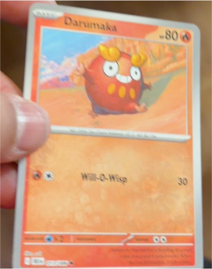 2025 Pokémon Scarlet & Violet Black Bolt #13 Darumaka — front