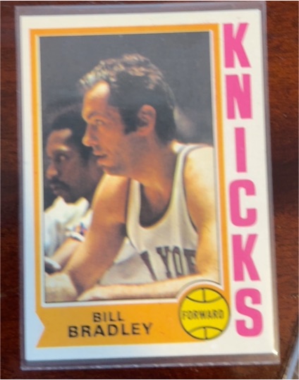 1974-75 Topps #113 Bill Bradley — front