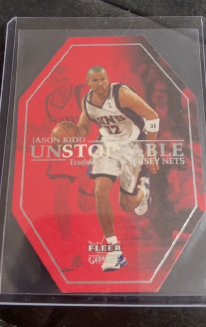 2001-02 Fleer Genuine Unstoppable #7U Jason Kidd — front