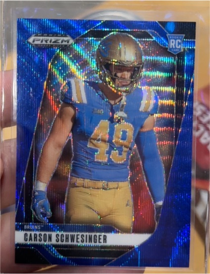 2025 Panini Prizm Draft Picks #137 Carson Schwesinger — front