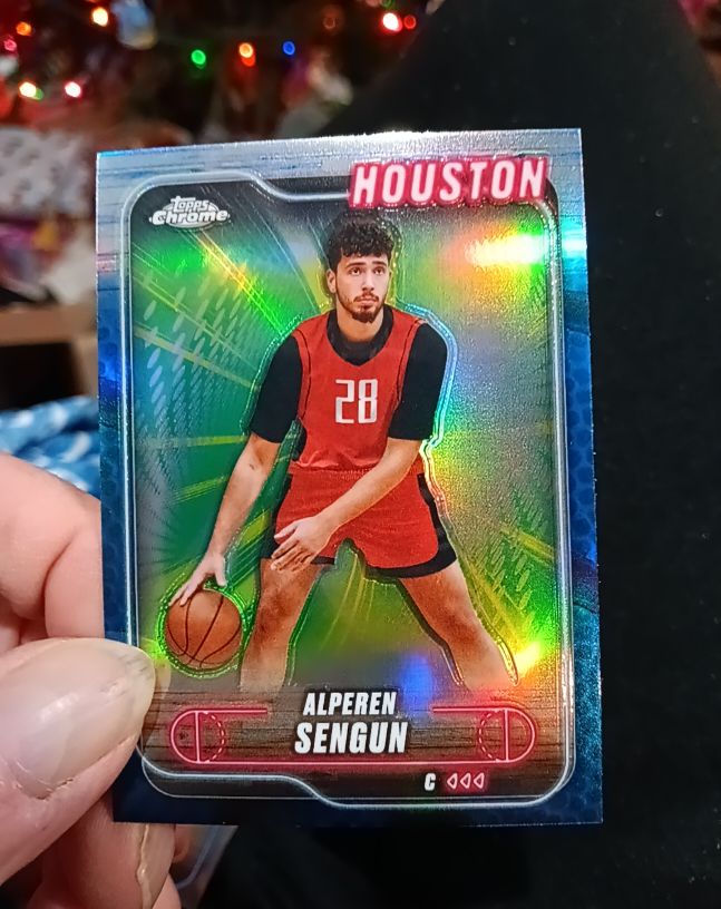 2024-25 Topps Chrome #106 Alperen Sengun — front