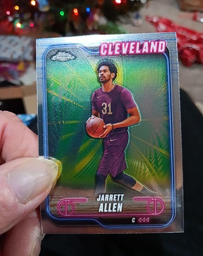 2024-25 Topps Chrome #17 Jarrett Allen — front