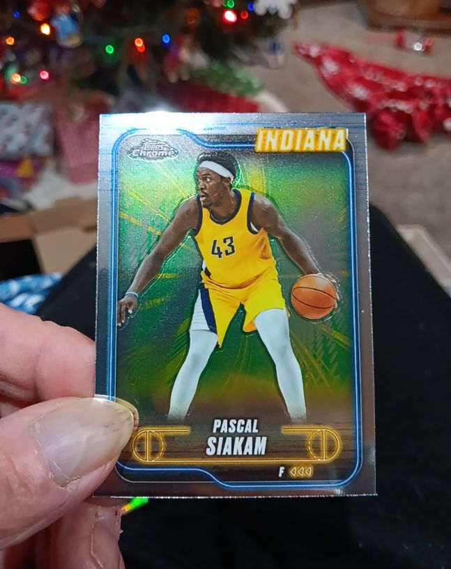 2024-25 Topps Chrome #64 Pascal Siakam — front