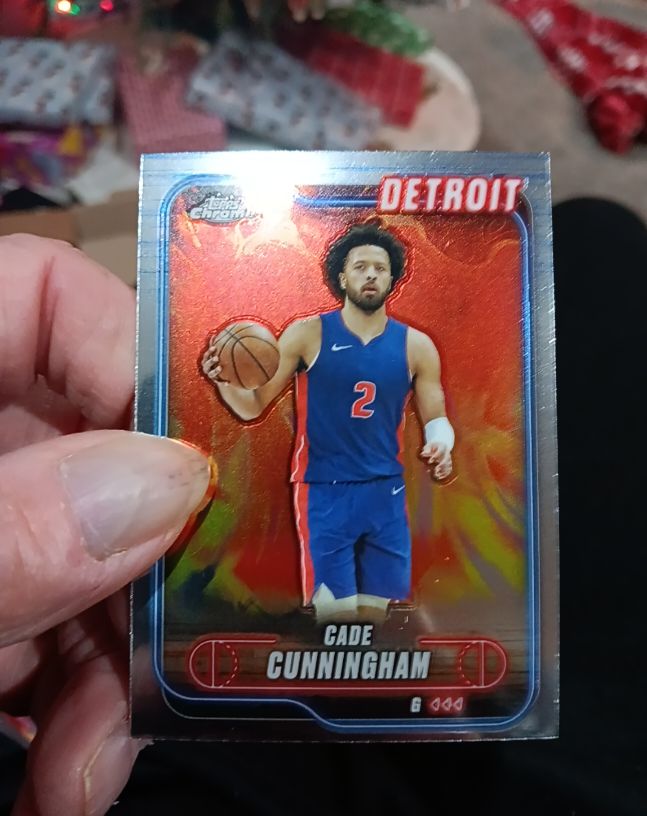 2024-25 Topps Chrome #18 Cade Cunningham — front