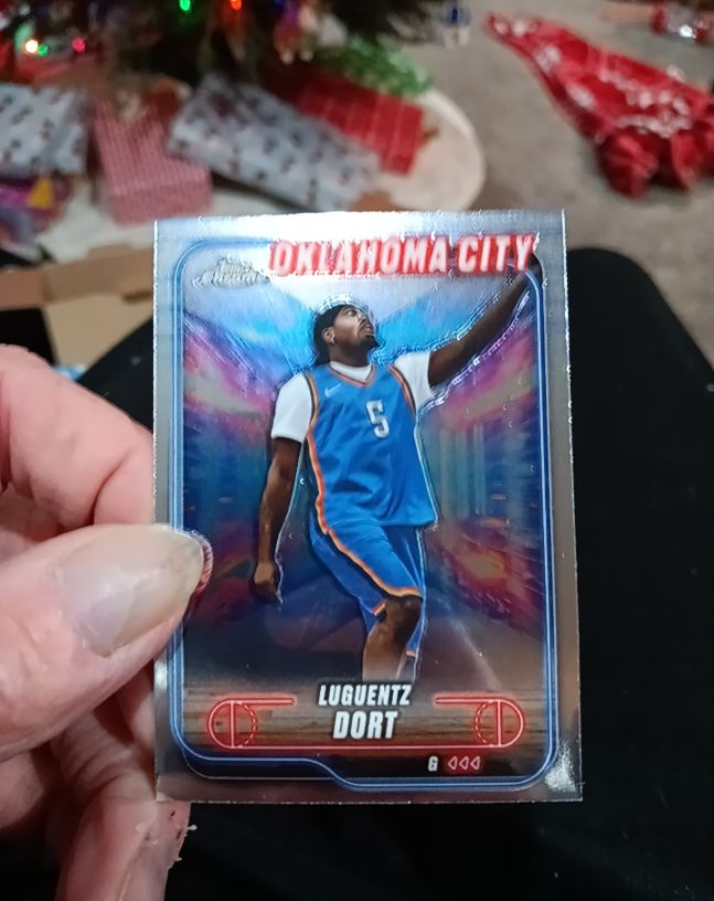 2024-25 Topps Chrome #74 Luguentz Dort — front
