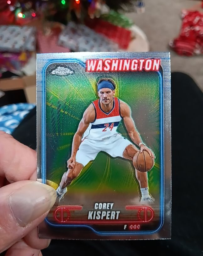 2024-25 Topps Chrome #72 Corey Kispert — front
