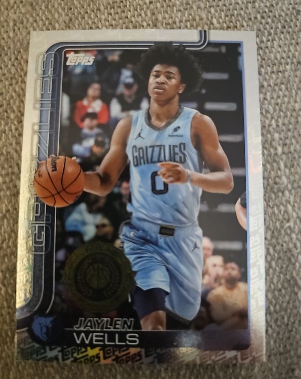2025-26 Topps #183 Jaylen Wells — front